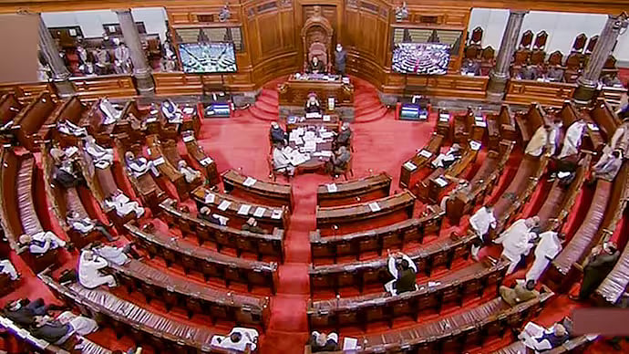 BJP's strength in Rajya Sabha goes down | - PTI